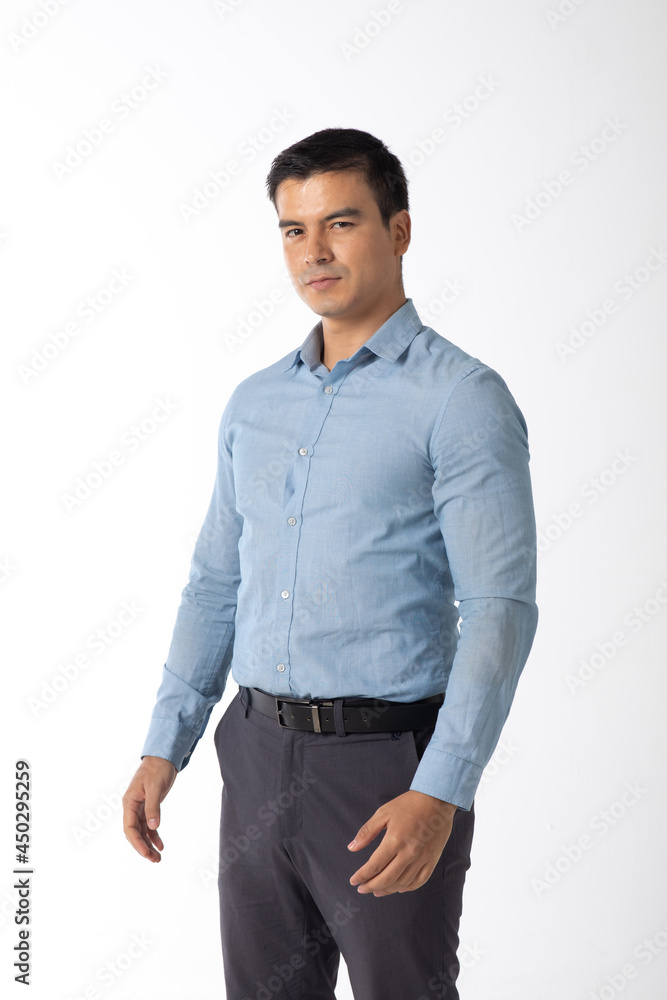 Portrait confident happy smilling handsome business man in suit on white background. Caucasian people. Portrait confident happy smilling handsome business man in suit on white background. Caucasian people.