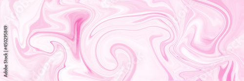 Liquid pink abstract background. Marble digital texture for a banner or web design
