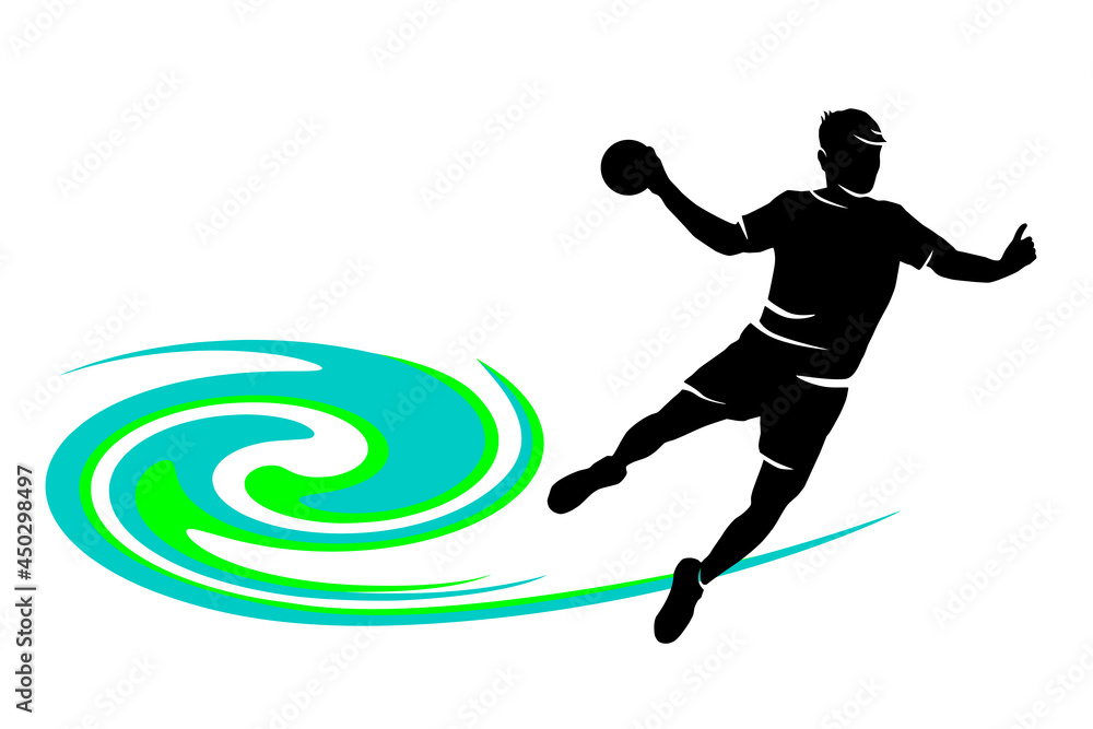 Obraz premium Handball sport - 37