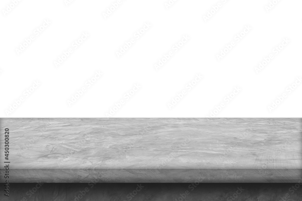 cement shelf table isolated on a white backgrounds, for display products cement shelf table isolated on a white backgrounds, for display products