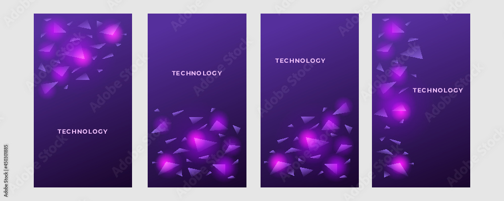 Abstract tech background. Futuristic technology interface. Tech banner background. Vector background for cover, banner, poster, web, and packaging Abstract tech background. Futuristic technology interface. Tech banner background. Vector background for cover, banner, poster, web, and packaging