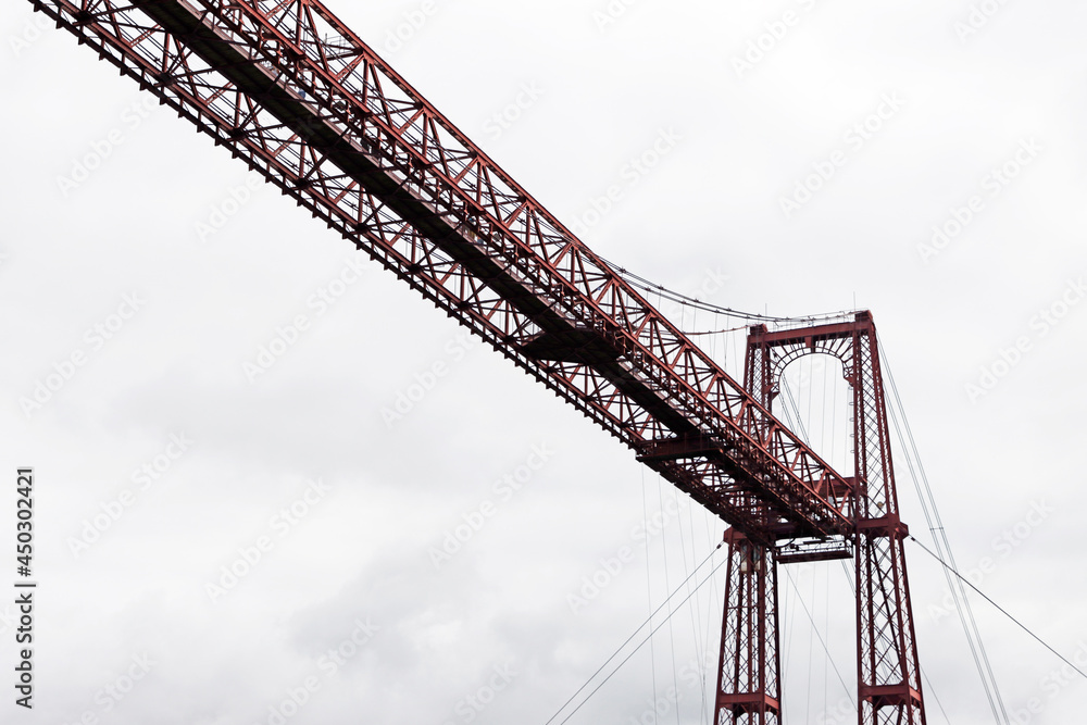 Hanging Bridge of Biscay in Portugalete