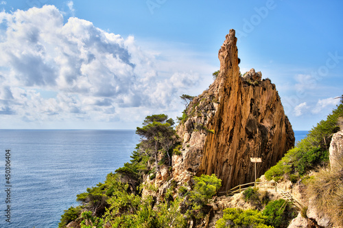Mediterranean coast near Moraira, Spain