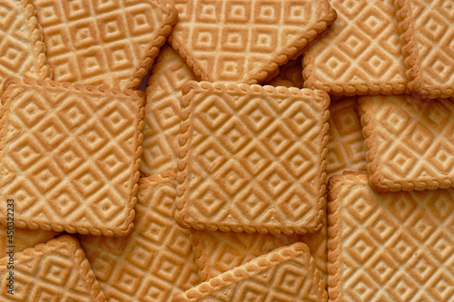 Stack of biscuits
