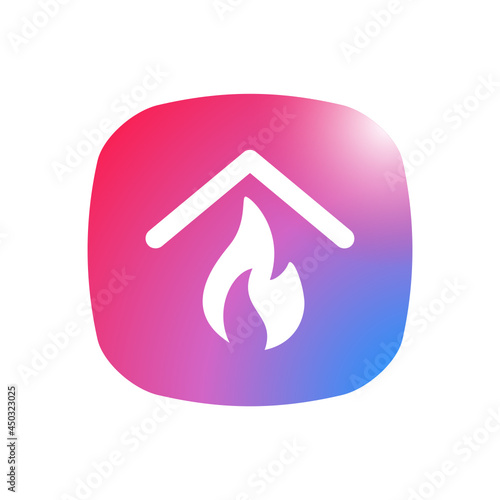 Fire Insurance - Sticker