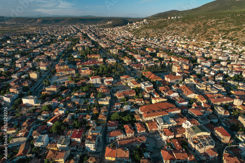 Turkey - Mugla - Milas photos taken with drone (Milas park - Cumhuriyet street)