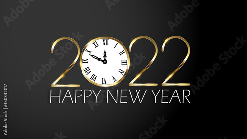 2022 Happy new Year photo