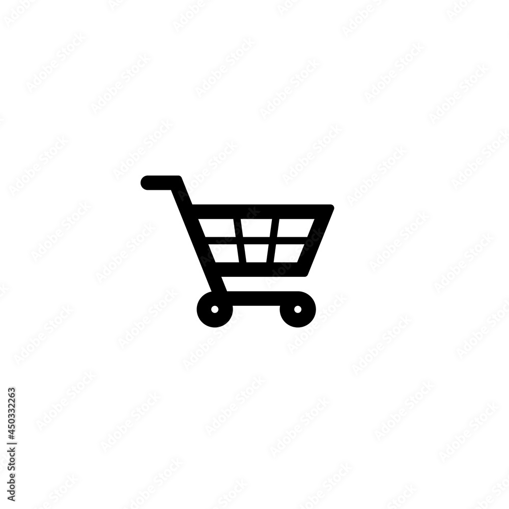 Shopping Cart logo or icon design