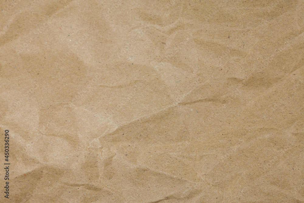 Old torn crumpled paper bag texture background. Old torn crumpled paper bag texture background.