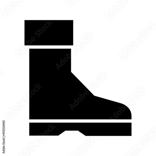 gumboots icon or logo isolated sign symbol vector illustration - high quality black style vector icons
