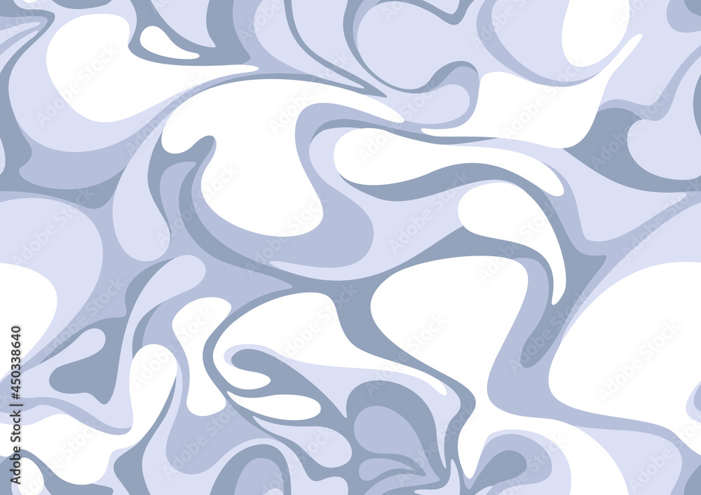 Marble camouflage texture seamless pattern. Abstract modern endless curve ornament for fabric and fashion textile print. Vector background. Marble camouflage texture seamless pattern. Abstract modern endless curve ornament for fabric and fashion textile print. Vector background.