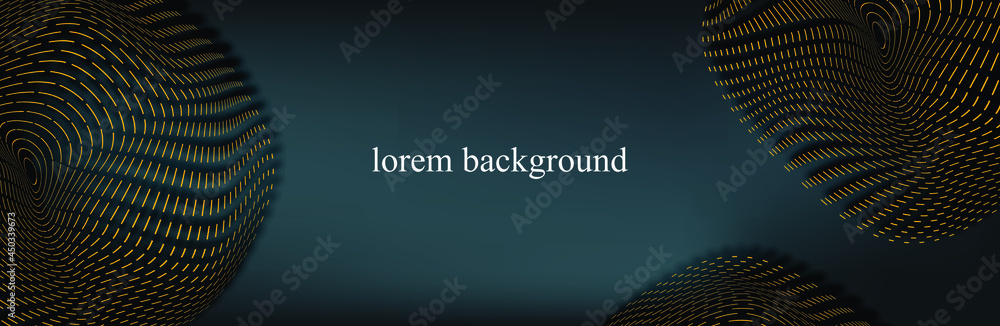 abstract dark background with golden wave. Luxury items. Vector illustration abstract dark background with golden wave. Luxury items. Vector illustration