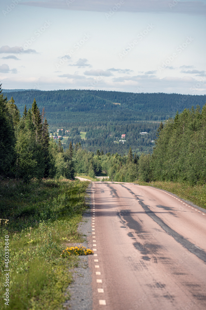 road in the mountains. åre, sweden.norrland.sverige, road in the mountains. åre, sweden.norrland.sverige,