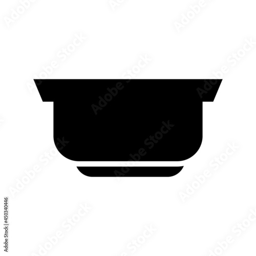 pot icon or logo isolated sign symbol vector illustration - high quality black style vector icons 