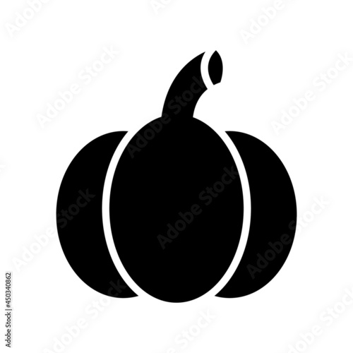 pumpkin icon or logo isolated sign symbol vector illustration - high quality black style vector icons 