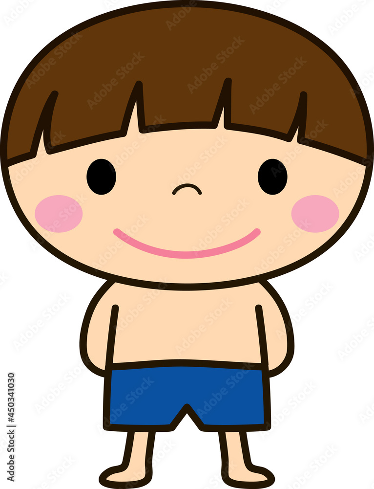 水泳をする子供 水泳をする子供
