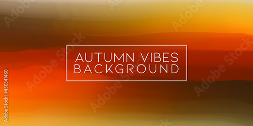 Autumn Vives Color Oil Painting Blur Artistic Texture Background. Fal Season Acrylic Watercolor Artwork Backdrop Design Banner Template.