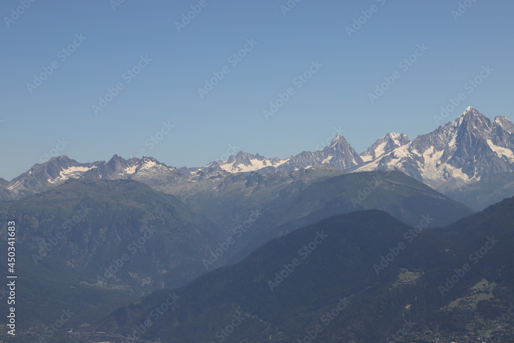 massif du Mont-Blanc, 4807m