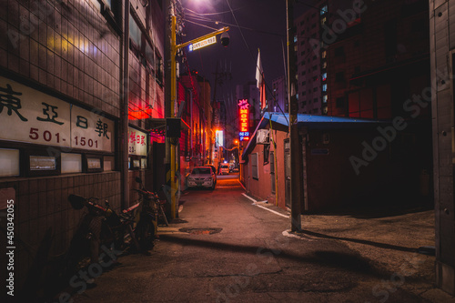 street in night
