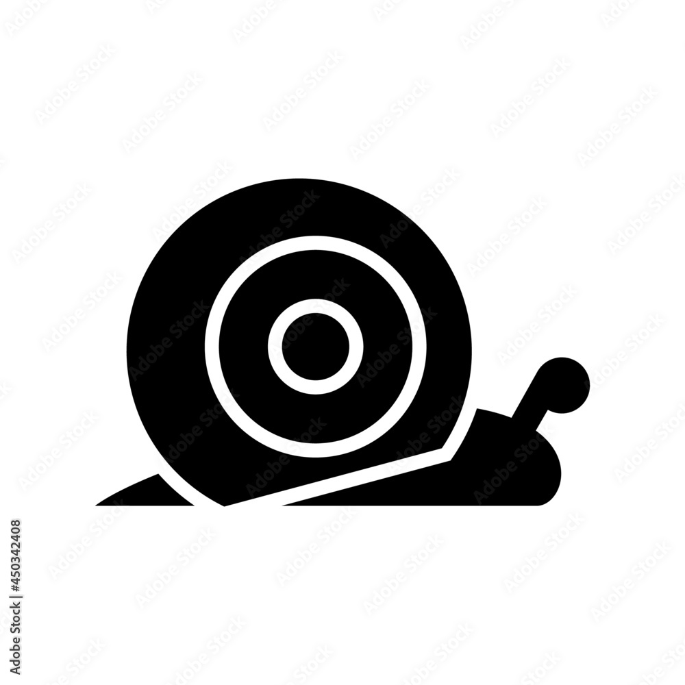snail icon or logo isolated sign symbol vector illustration - high quality black style vector icons
