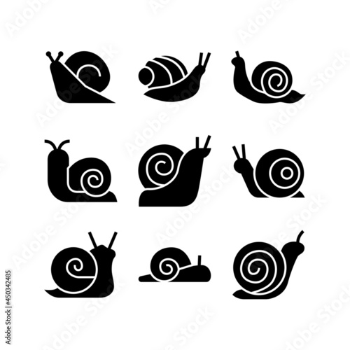 snail icon or logo isolated sign symbol vector illustration - high quality black style vector icons
