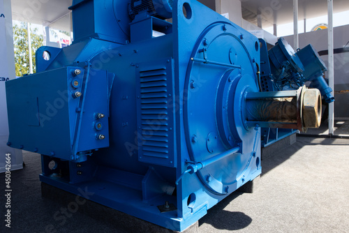 large production electric motor for machines