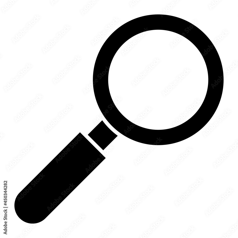 Vector Search Glyph Icon Design Vector Search Glyph Icon Design