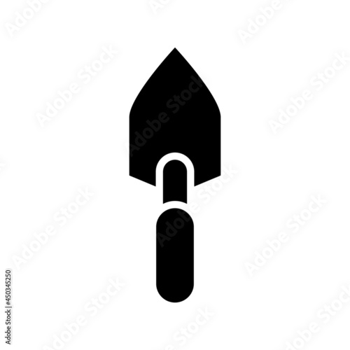 trowel icon or logo isolated sign symbol vector illustration - high quality black style vector icons 