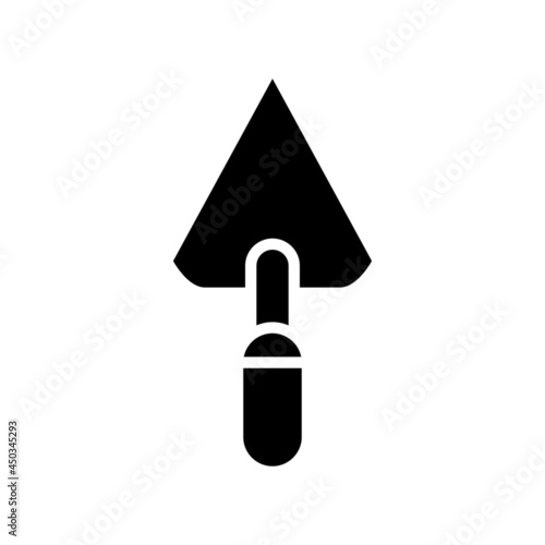 trowel icon or logo isolated sign symbol vector illustration - high quality black style vector icons 
