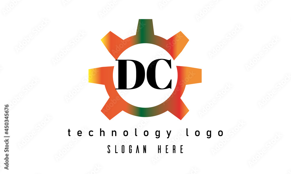 DC gear technology logo DC gear technology logo