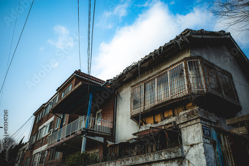 old house in the city