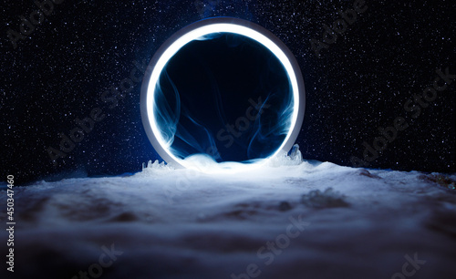 Fotografija Round mystical portal