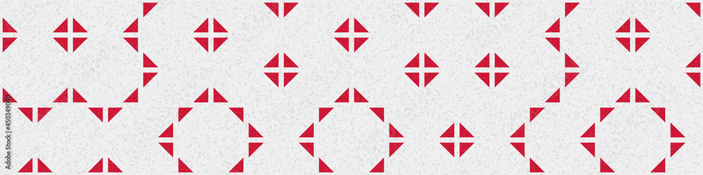 Obraz premium Abstract Geometric Pattern generative computational art illustration