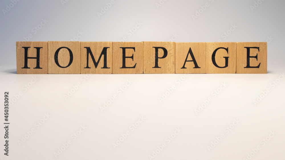 Homepage created from wooden cubes. News and media, broadcasting concepts. Homepage created from wooden cubes. News and media, broadcasting concepts.