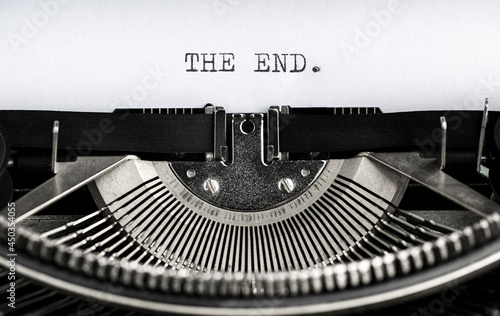 Typewriter - The End