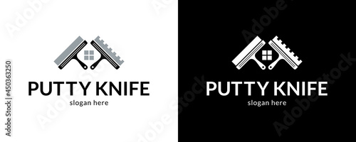 Creative putty knifes logo