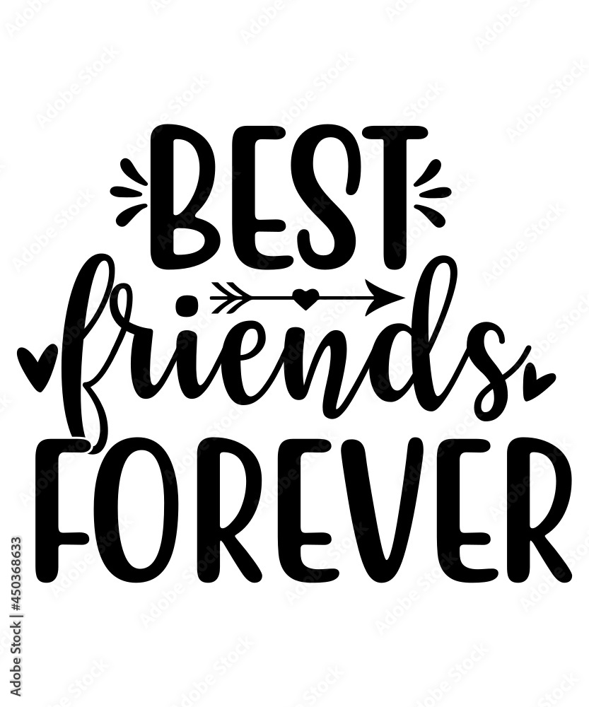 100,000 Best friends Vector Images