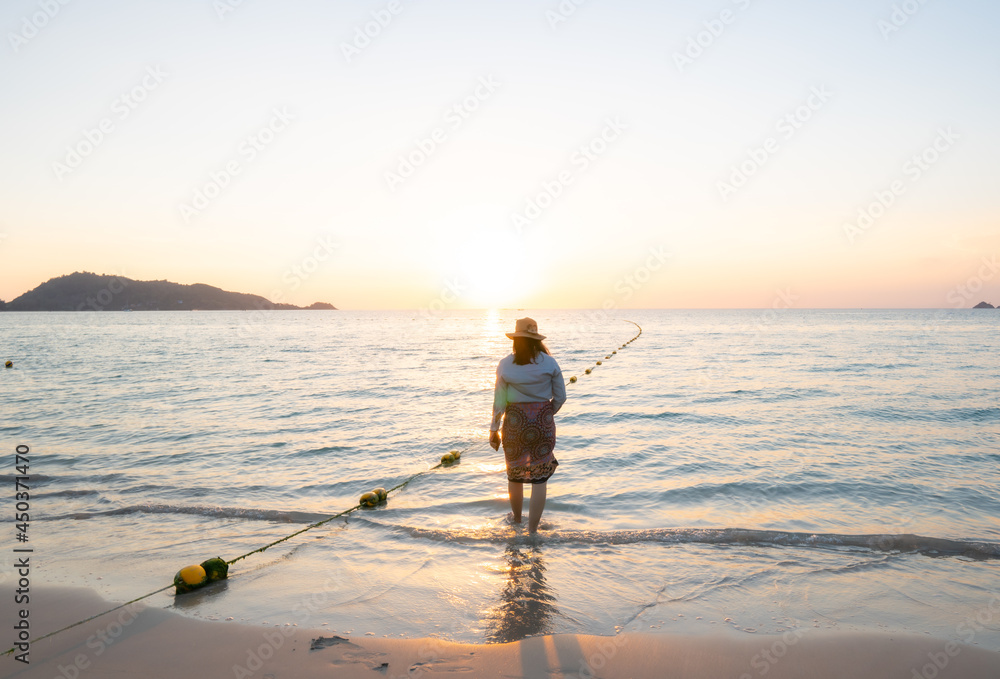 fishing on the beach
