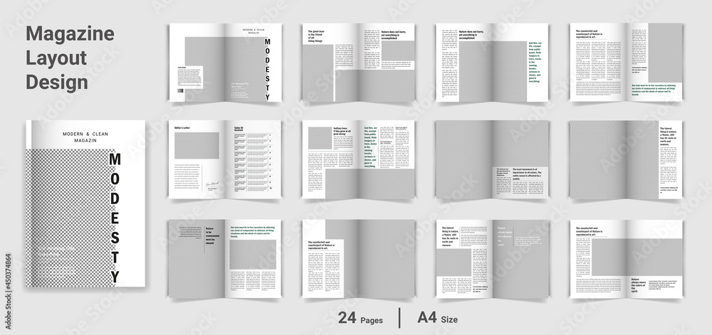 magazine newsletter magazine cover magazine layout design magazine design template