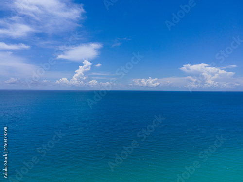 blue sky and clouds