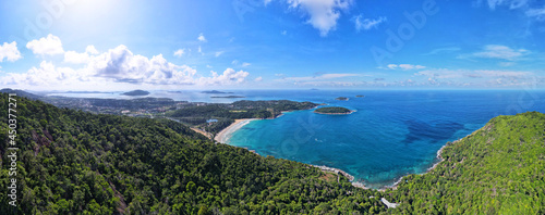 panorama of the lake