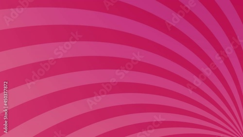 Animation of sets of spinning multi coloured stripes background