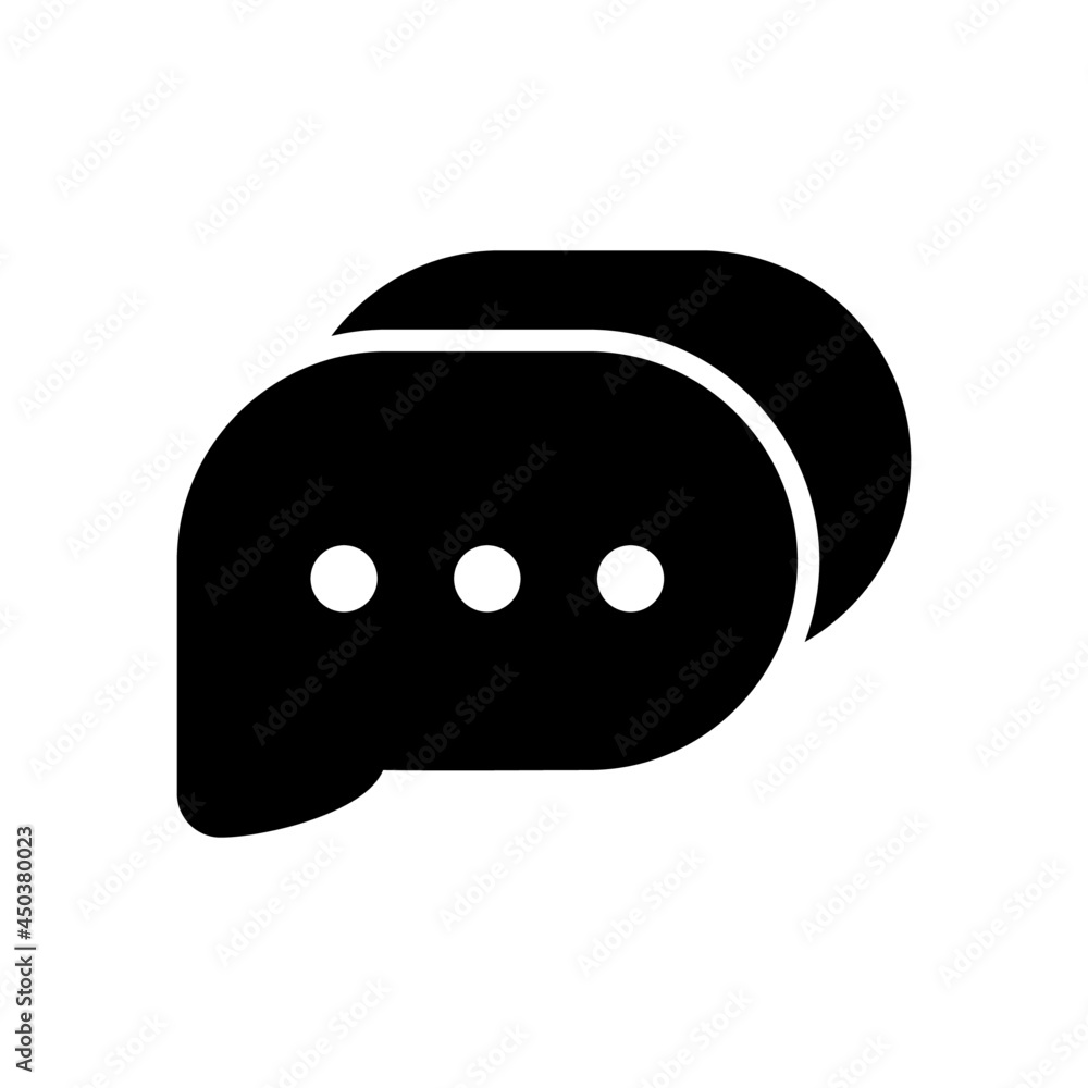 conversation icon or logo isolated sign symbol vector illustration - high quality black style vector icons
conversation icon or logo isolated sign symbol vector illustration - high quality black style vector icons