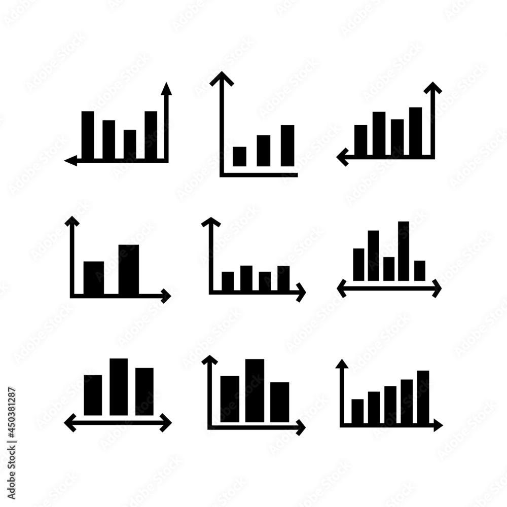 graph icon or logo isolated sign symbol vector illustration - high quality black style vector icons
