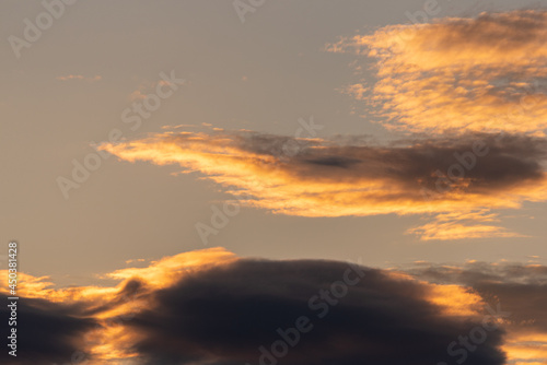 Sunset cloud sky only no people copy space nature © Nicholas Steven