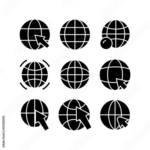internet icon or logo isolated sign symbol vector illustration - high quality black style vector icons 