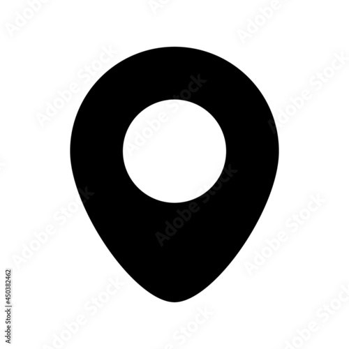 location icon or logo isolated sign symbol vector illustration - high quality black style vector icons 