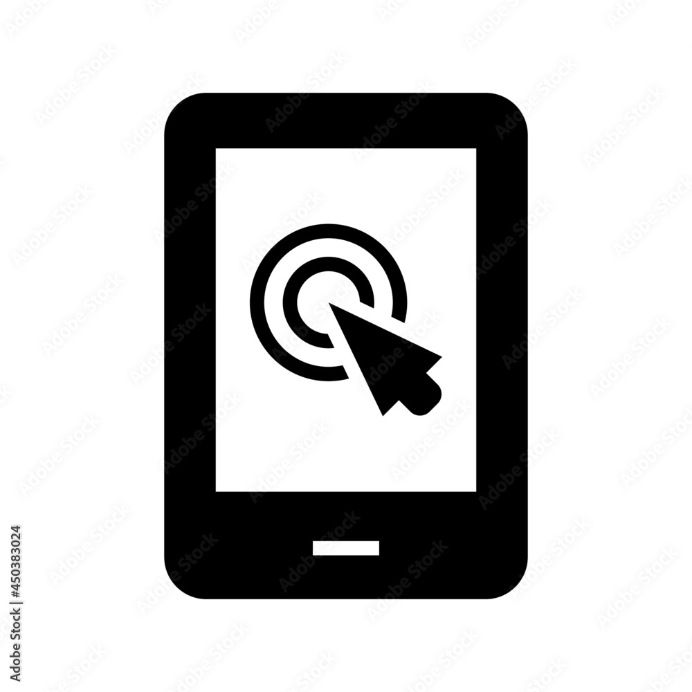 mobile click icon or logo isolated sign symbol vector illustration - high quality black style vector icons
mobile click icon or logo isolated sign symbol vector illustration - high quality black style vector icons