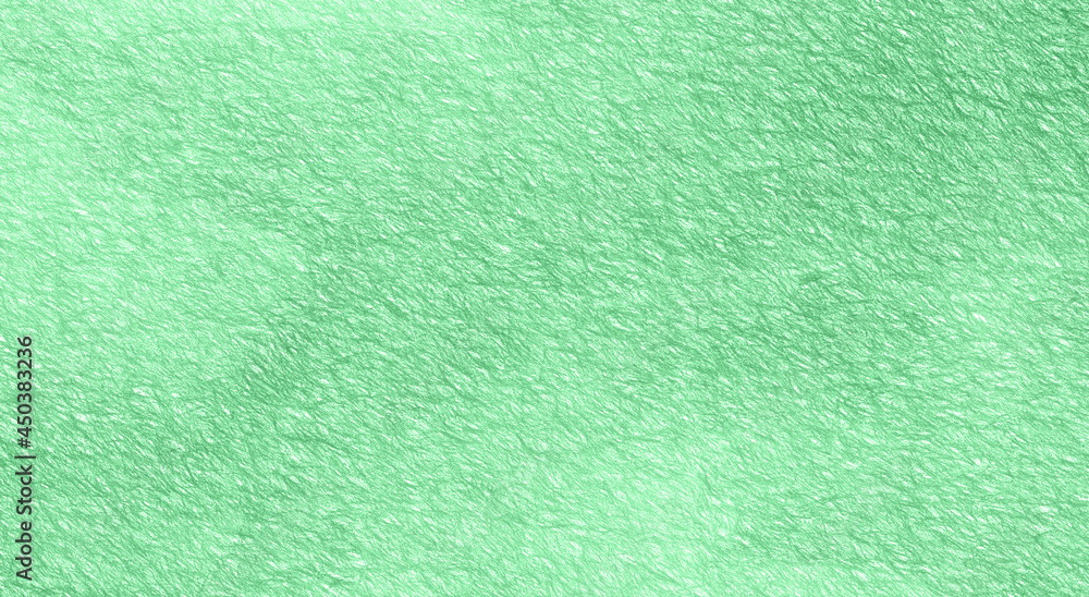 Naklejka premium Green hand painted backdrop background. Pencil or watercolor, abstract texture on white paper. Monochrome. Place for your text.