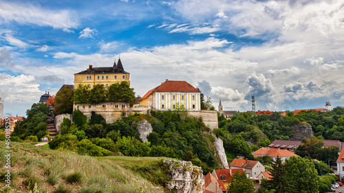 Принти на полотні Mesmerizing view of the Veszpremi Castle captured in Veszprem, Hungary